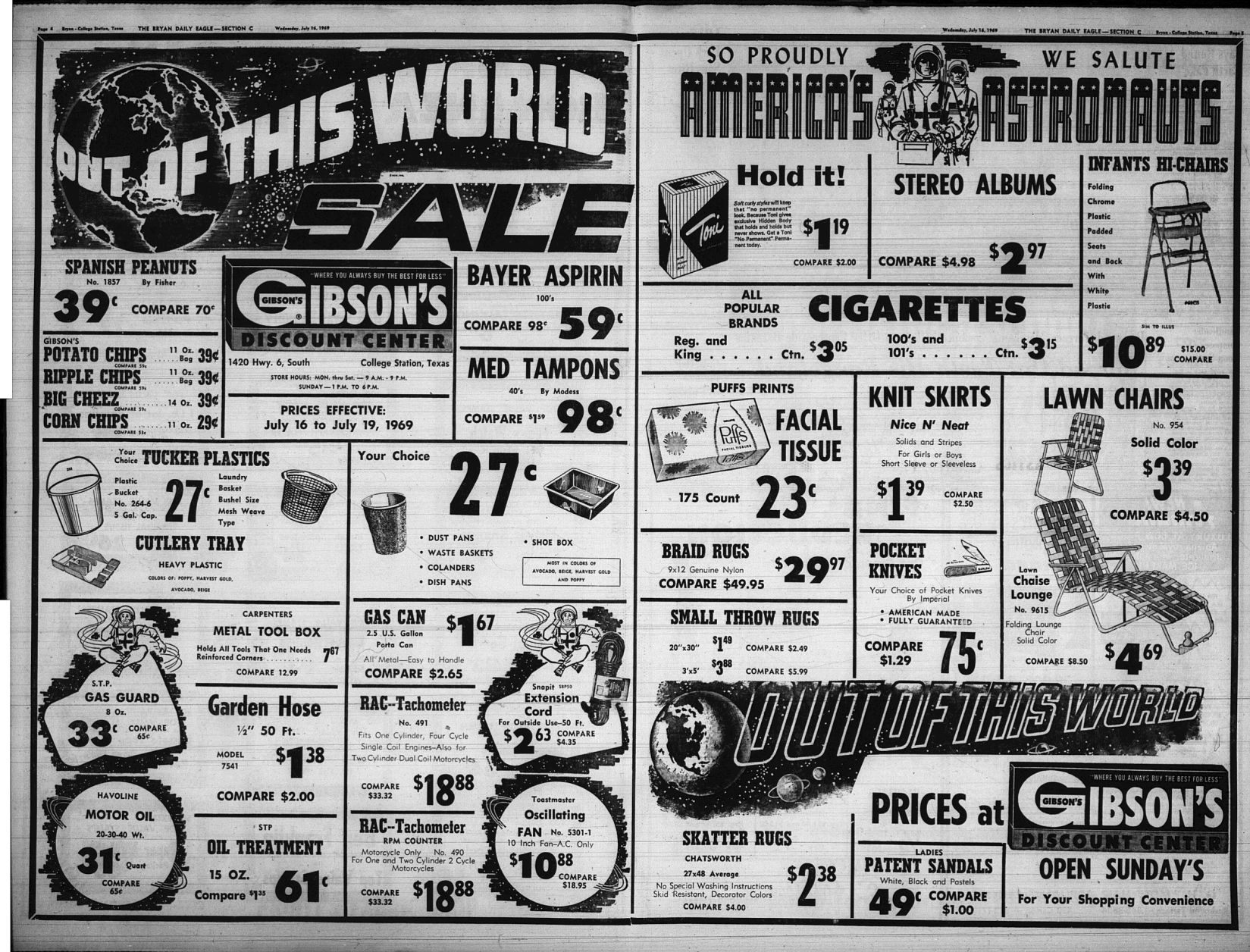 The Eagle Archives: July 16, 1969